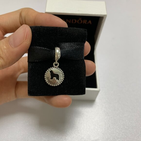 Pandora Newfoundland Dog Charm - Picture 1 of 4